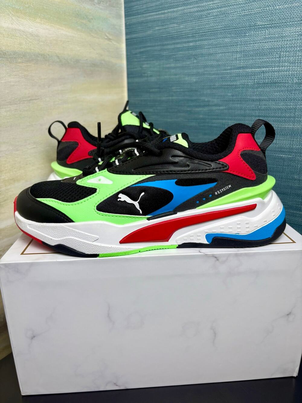 NEW, Never Worn - Puma Men's RS-Fast Trainers - Size 5